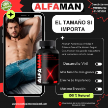 ALFAMAN - Alargamiento de Pene - SEXSHOP PLAZA NORTE.